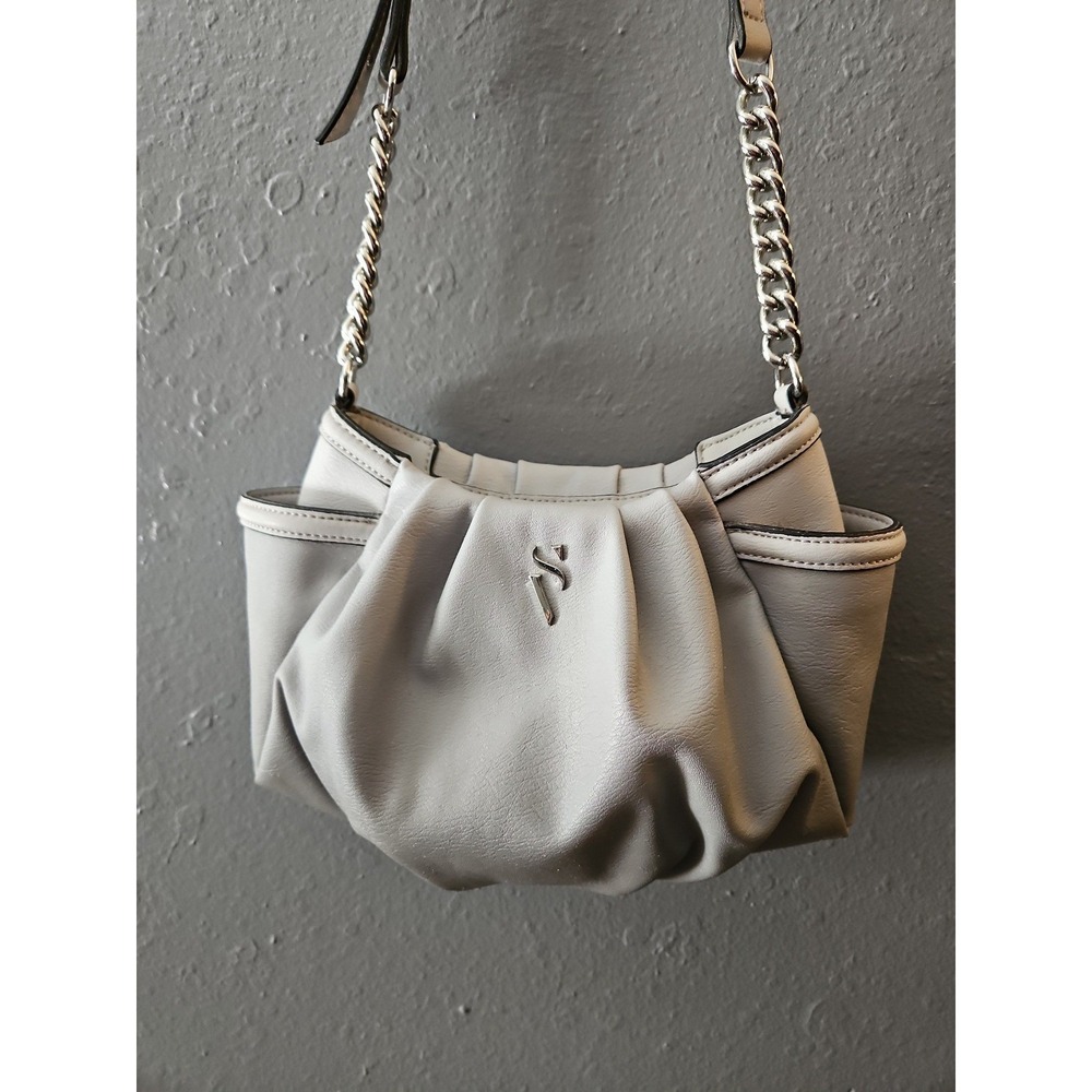 Simply‎ Vera Vera Wang  shoulder bag purse small gray silver accessories